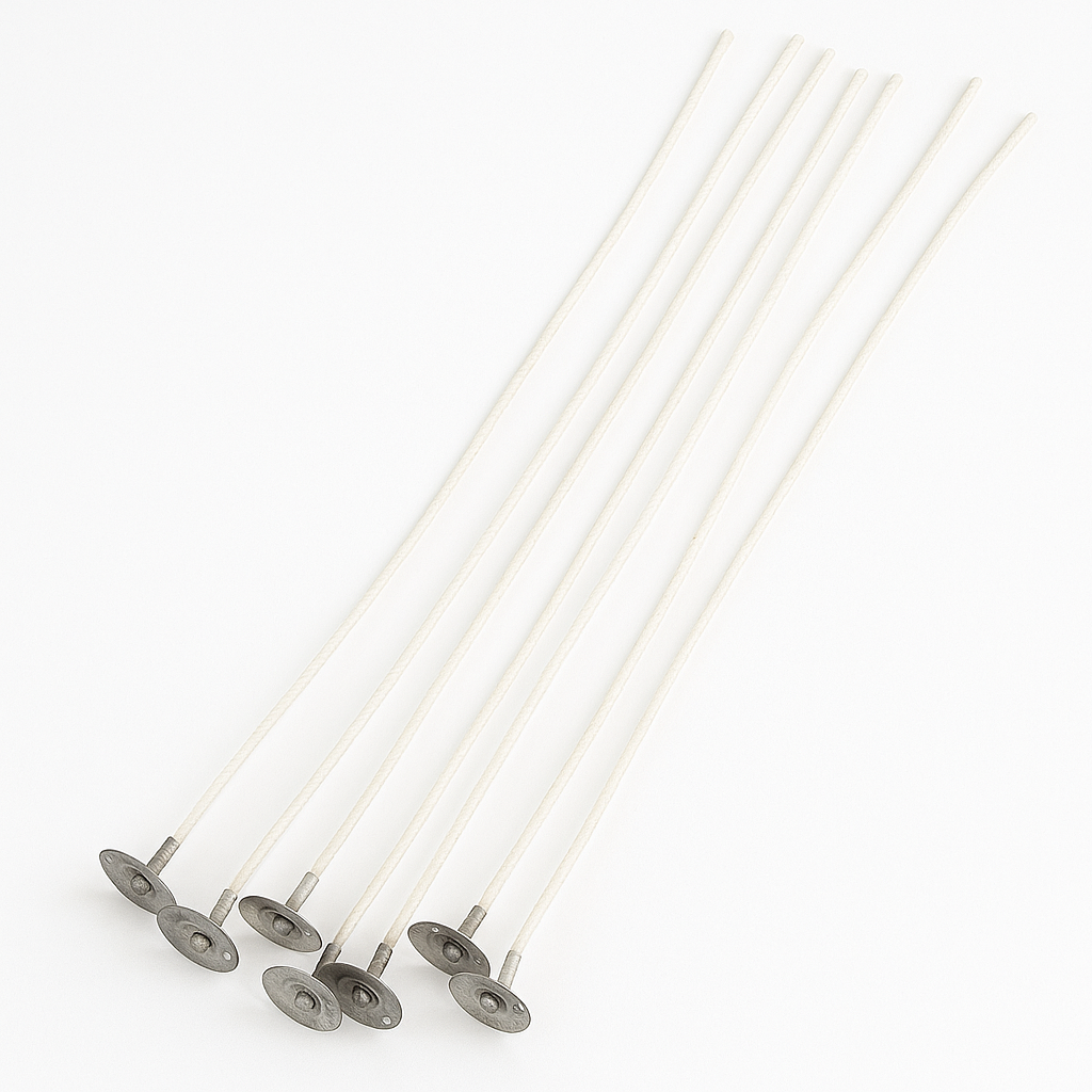 Wick: Large Pre-waxed with Sustainers 16cm