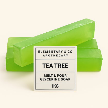 Glycerine Soap Melt & Pour Tea Tree