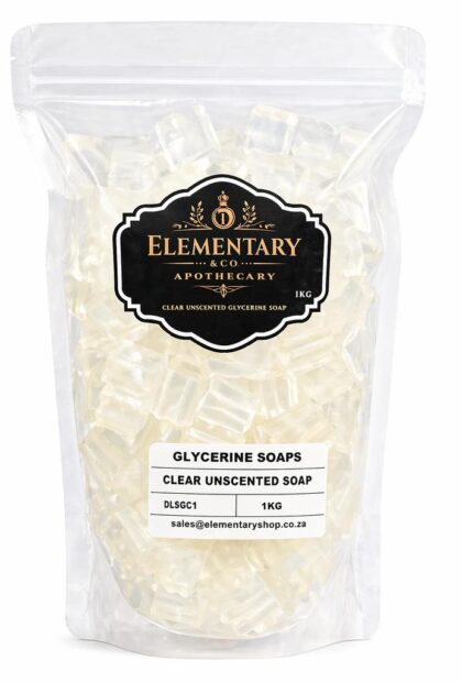 Glycerine Soap Clear Melt & Pour Unscented