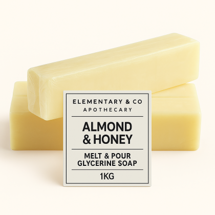 Glycerine Soap Melt & Pour Almond & Honey