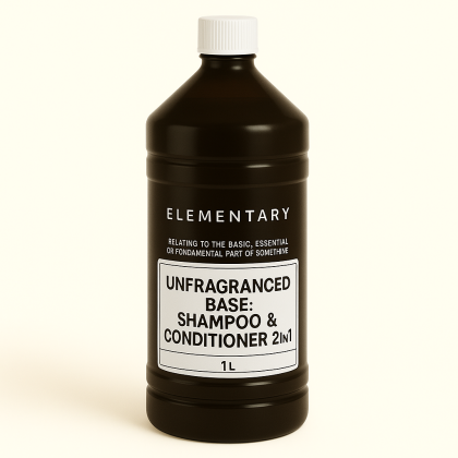Un fragranced Base: Shampoo & Conditioner 2 in 1 .