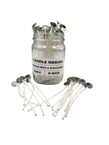 Medium Wicks with Sustainers each