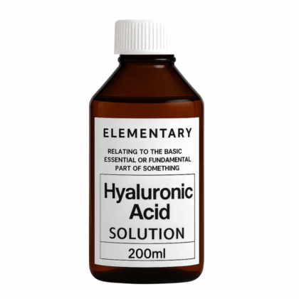 Hyaluronic Acid Solution .