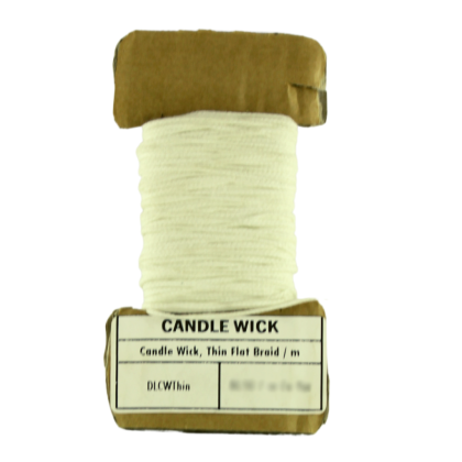 Candle Wick Thin Flatbraid