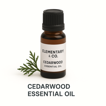 Essential Oil: Cedarwood .