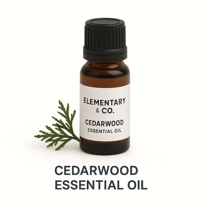 Essential Oil: Cedarwood .