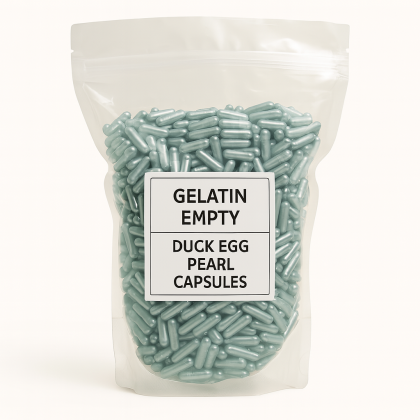 Gelatin Empty Duck Egg Pearl Capsules