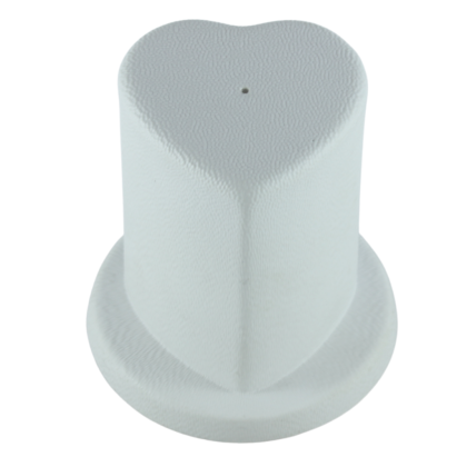 Heart Pillar Candle Mould