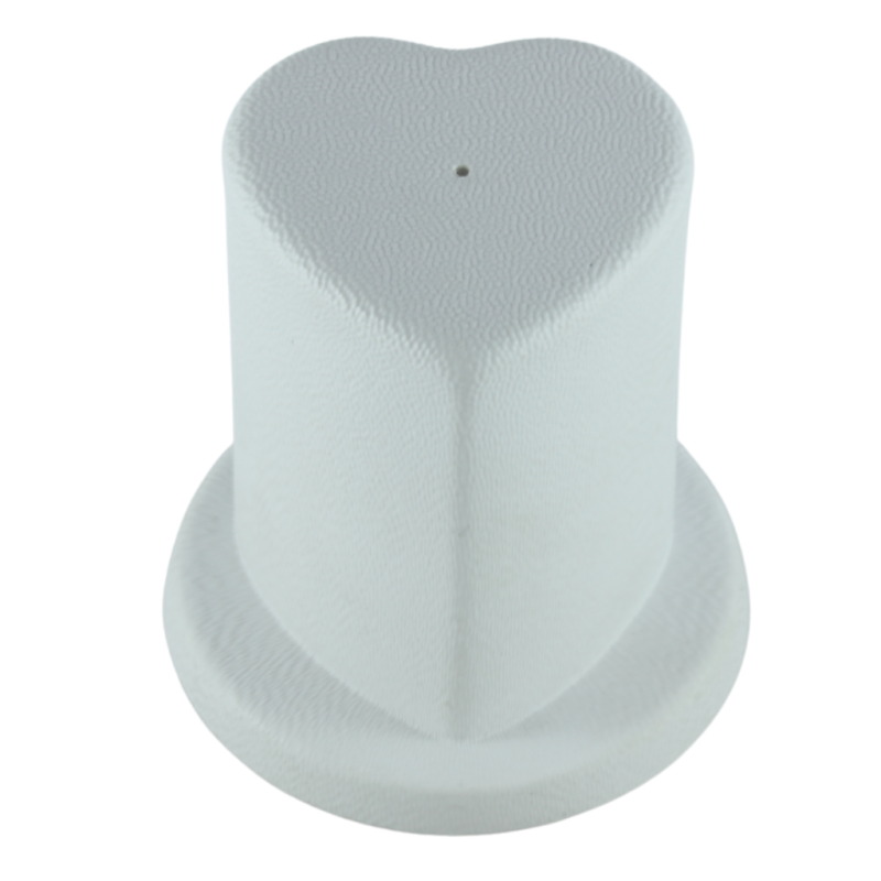 Heart Pillar Candle Mould