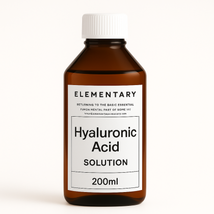 Hyaluronic Acid Solution .