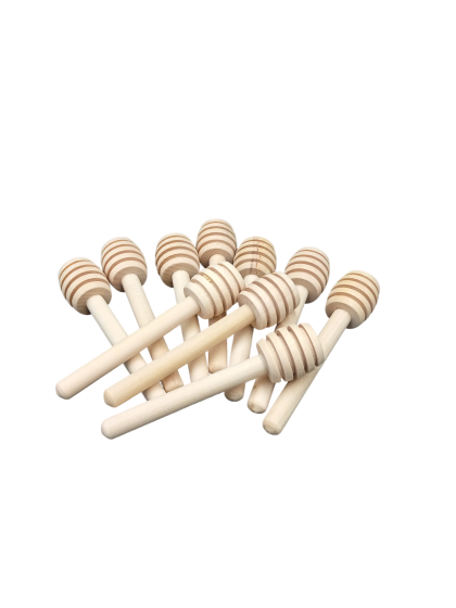 Wooden Honey Dipper Stick