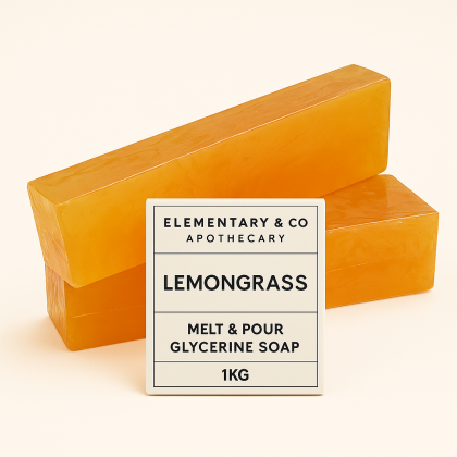 Glycerine Soap Melt & Pour Lemon Grass