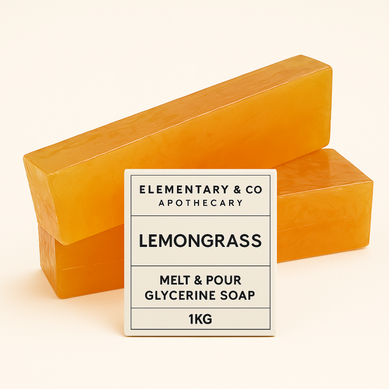 Glycerine Soap Melt & Pour Lemon Grass