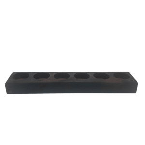 6 Place Wooden Tlight Candle Holder