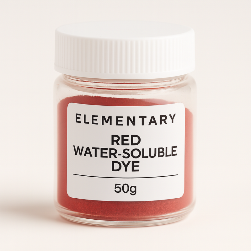 Water-Soluble Dye: Red