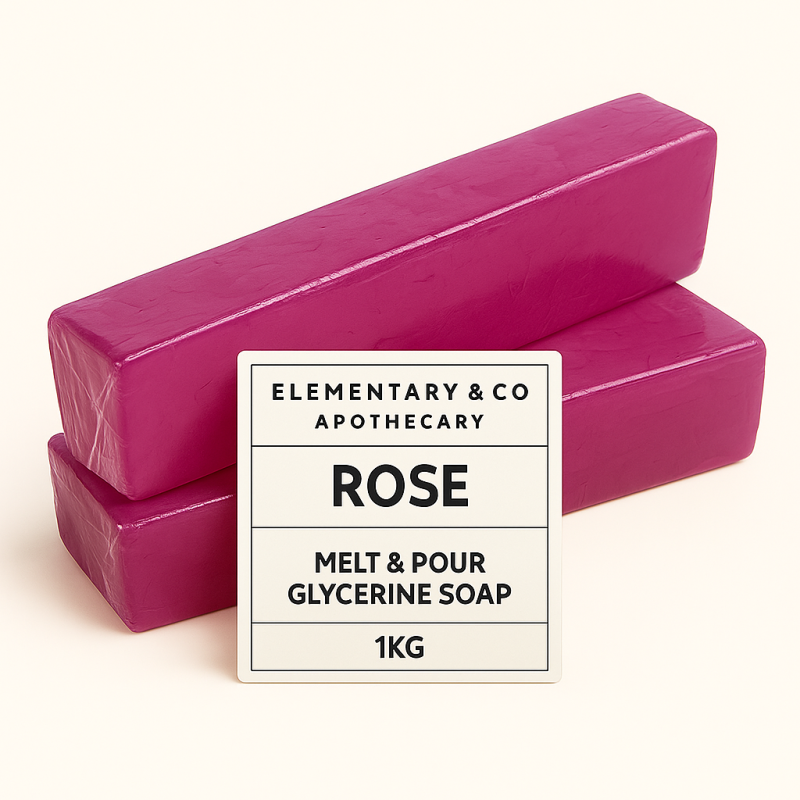 Glycerine Soap Melt & Pour Rose