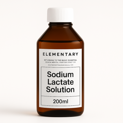 Sodium Lactate Solution .
