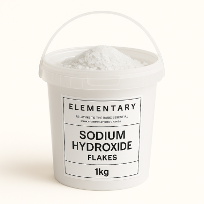 Sodium Hydroxide Flakes.