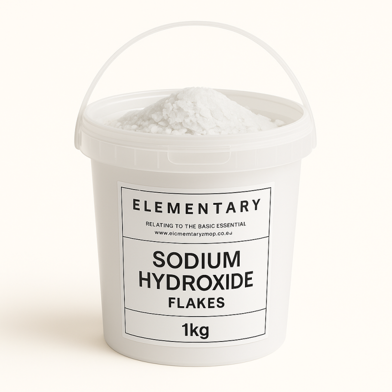 Sodium Hydroxide Flakes.