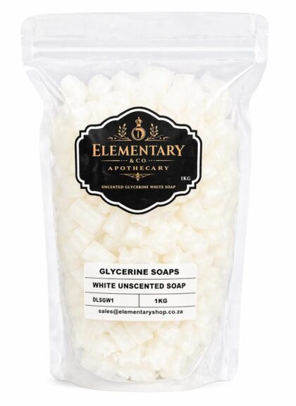 Glycerine Soap Melt & Pour Unscented White