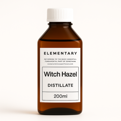 Witch Hazel Distillate.