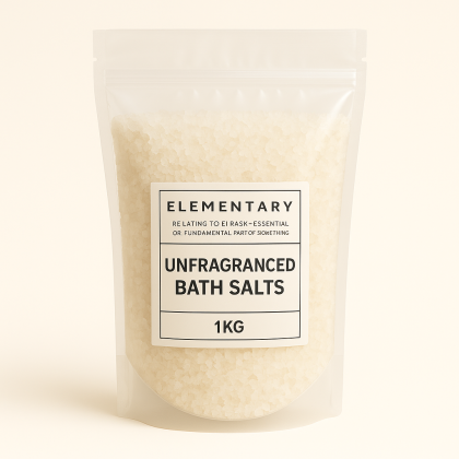 Ready Mixed Bath Salts Un fragranced.