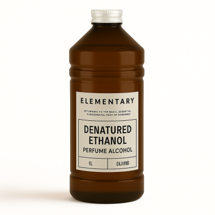 Denatured Ethanol (Perfume Alcohol) .