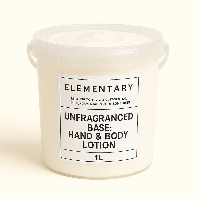 Un fragranced Base: Hand & Body Lotion .
