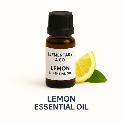 Essential Oil: Lemon .