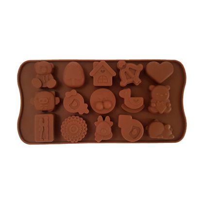 Mixed Truffle Mould 15 Cavity