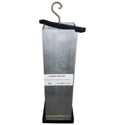 Pillar Square Alloy Candle Mould 46x100