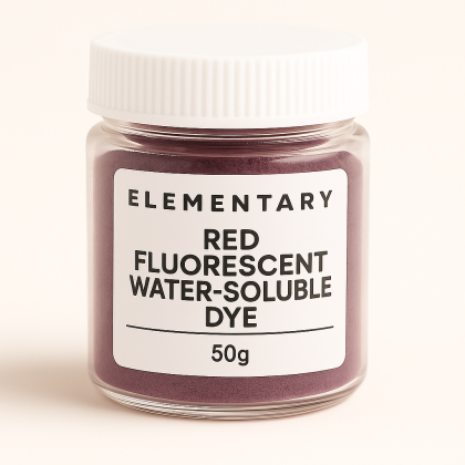 Water-Soluble Dye: Red Flouresant