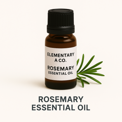Essential Oil: Rosemary .