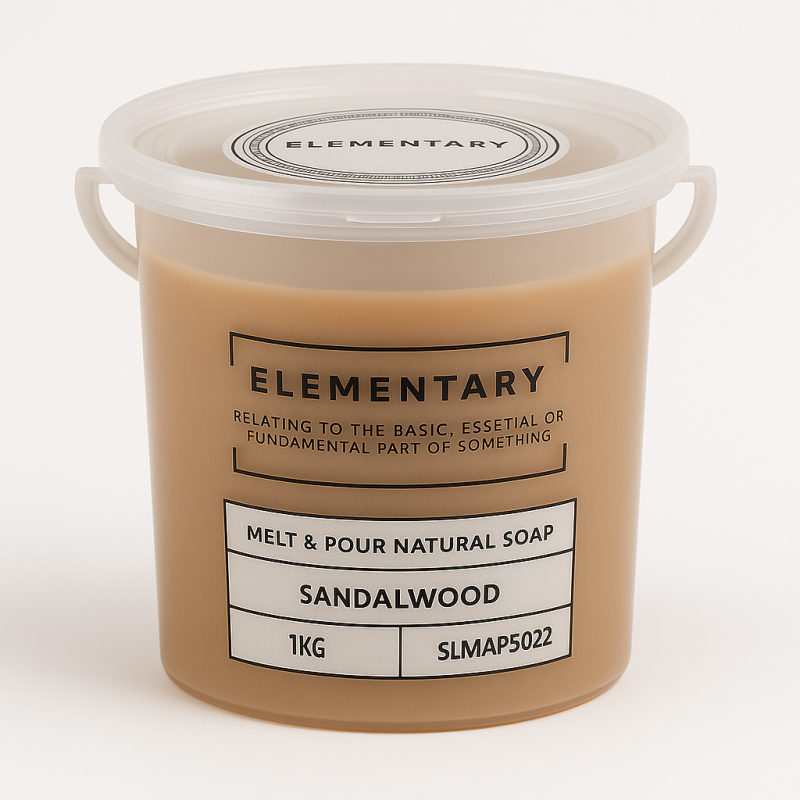 Natural Soap: Sandalwood.