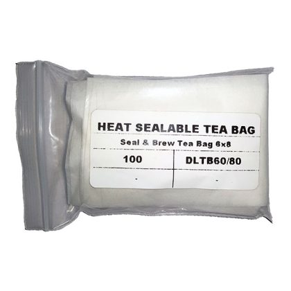 Seal & Brew Tea Bag 60mm x 80mm