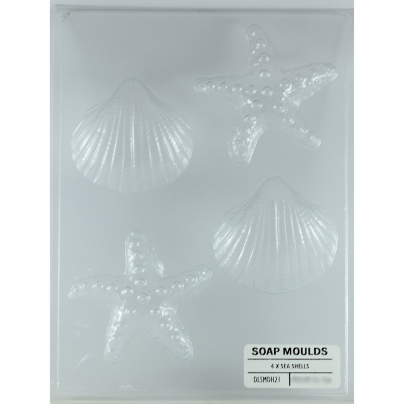 Shell & Starfish Soap Mould
