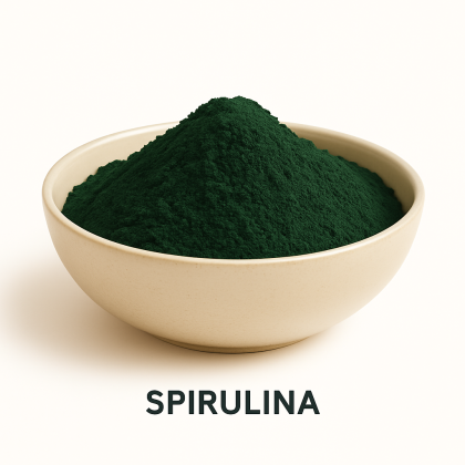 Spirulina.