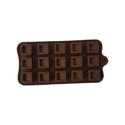 Square Truffle Silicone Mould 15 Cavity