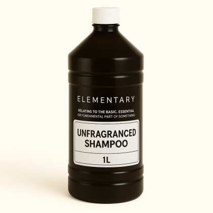 Un fragranced Base: Shampoo .