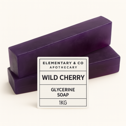 Glycerine Soap Melt & Pour Wild Cherry