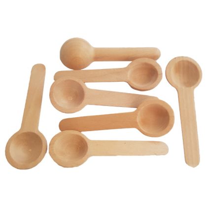Small Wooden Spoon Scoop