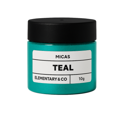 Micas Brilliant Teal .