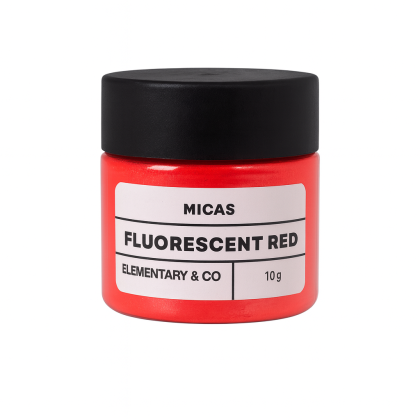Micas Fluorescent Red.
