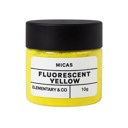 Micas Fluorescent Yellow.