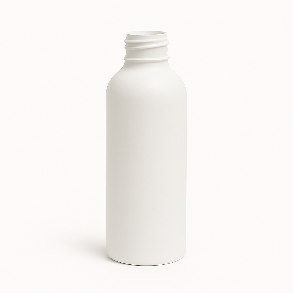 HDPE Bottle 125ml Brooke White No cap