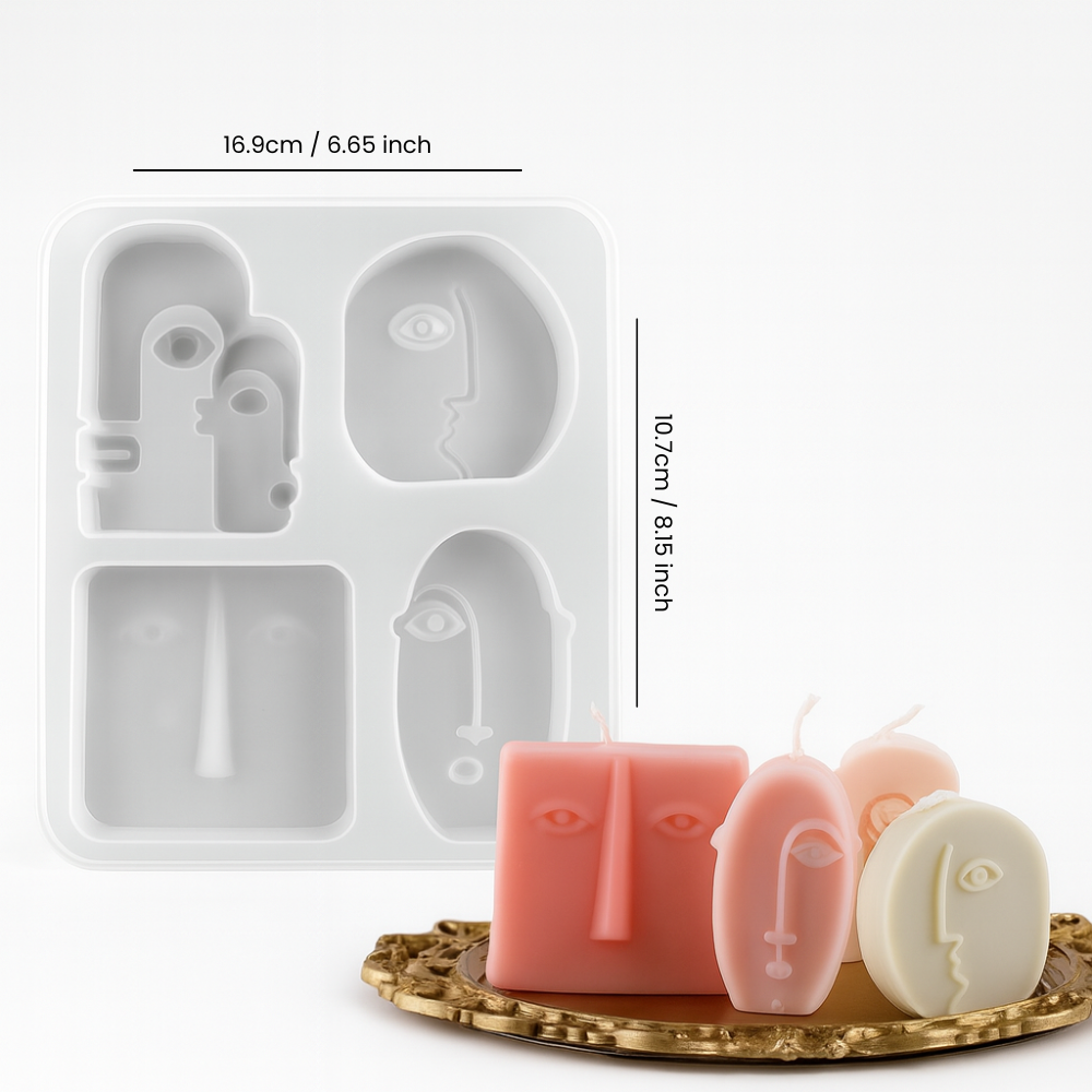 Mould Silicone, Scandanavian Human Face