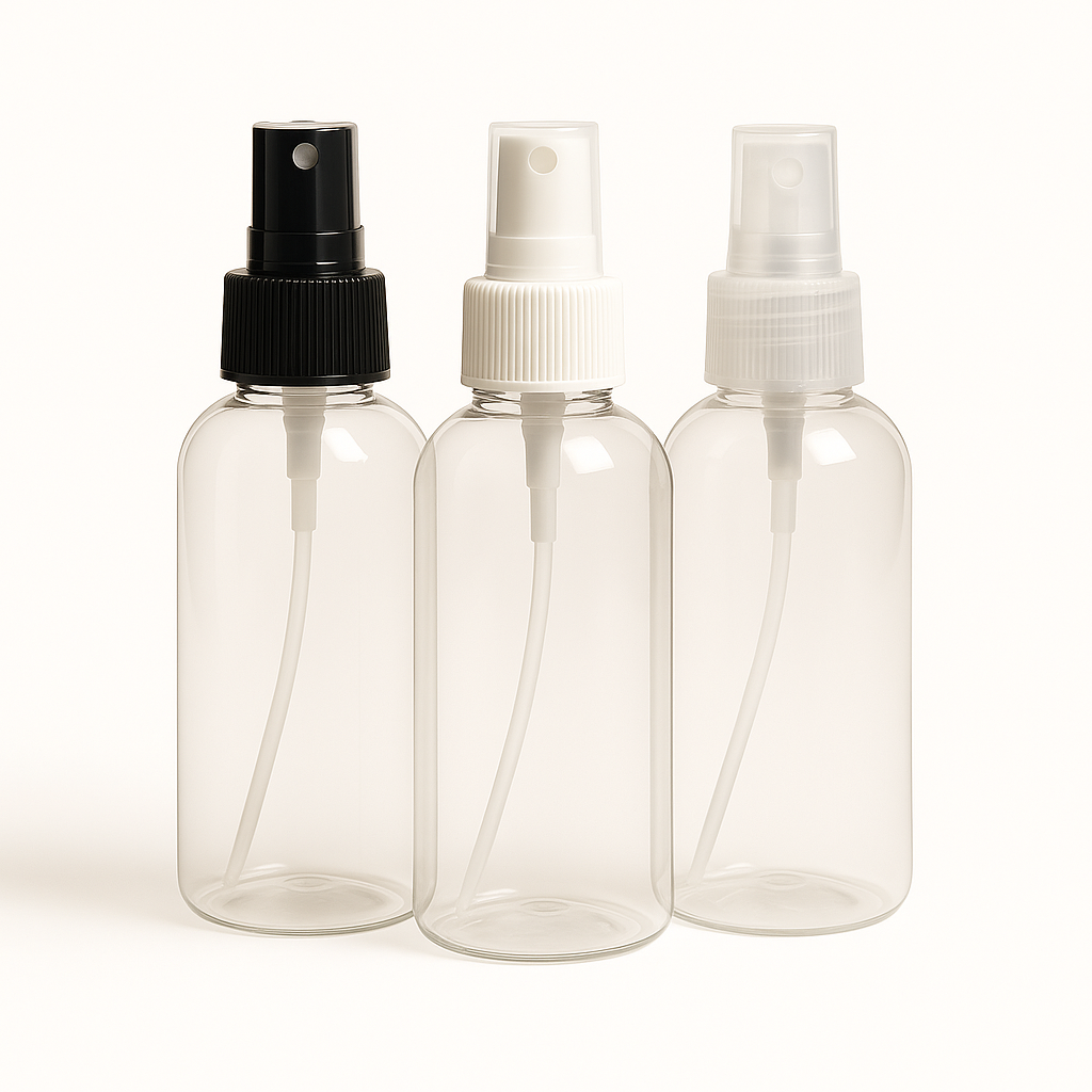 PET Bottle 200ml Rosalee with Spray Atomiser