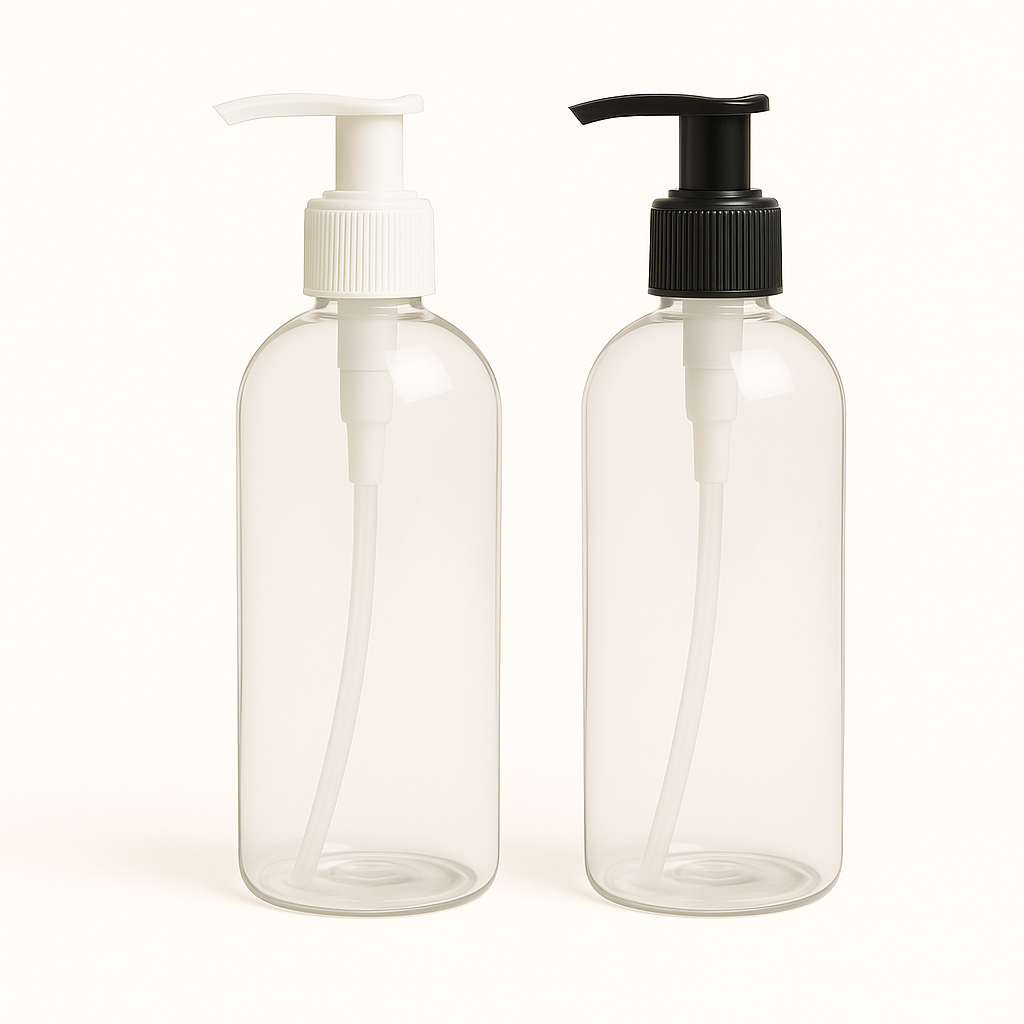 PET Bottle 250ml Rosalee with Lotion Pump