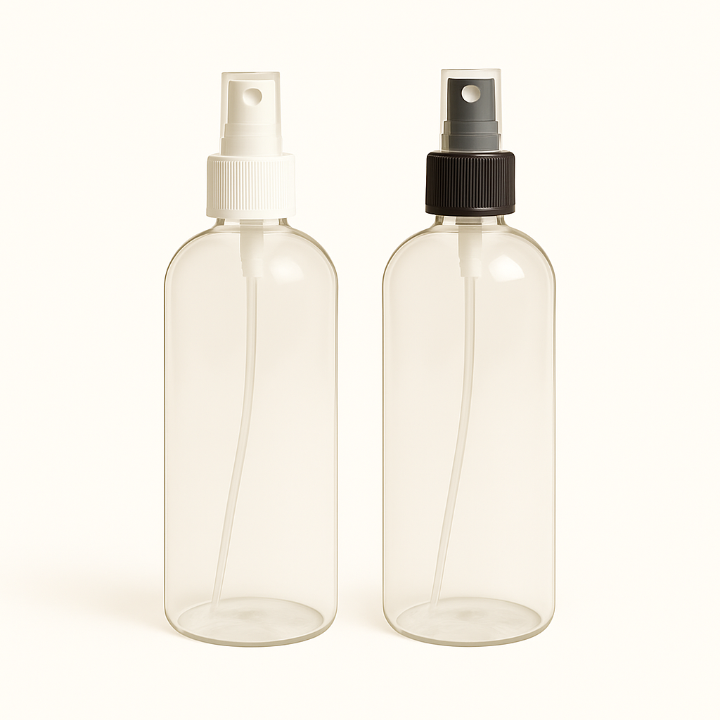 PET Bottle 400ml Rosalee with Spray Atomiser