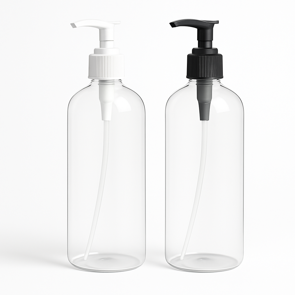 PET Bottle 400ml Rosalee with Lotion Pump